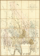 Sweden Map By Samuel Gustaf Hermelin