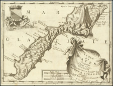 [ Jan Mayen Island ]   Isola Di Mayen Scoperta l'Anno 1614 . . . By Vincenzo Maria Coronelli