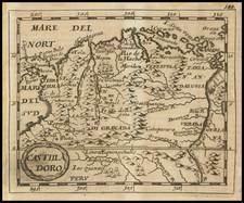 Colombia Map By Pierre Du Val / Johann Hoffmann