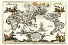 World, World, Australia & Oceania and Australia Map By Heinrich Scherer