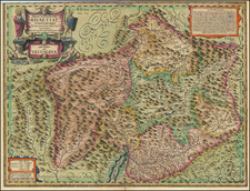 Switzerland Map By Claes Janszoon Visscher