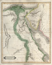 Asia, Middle East, Africa and North Africa Map By Daniel Lizars