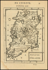 Ireland Map By Alain Manesson Mallet