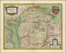 Mitteldeutschland Map By Willem Janszoon Blaeu