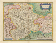 Mitteldeutschland Map By Willem Janszoon Blaeu