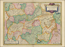 Norddeutschland Map By Willem Janszoon Blaeu