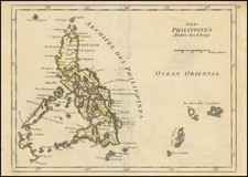 Philippines Map By Georges Louis Le Rouge