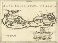 Bermuda Map By Vincenzo Maria Coronelli