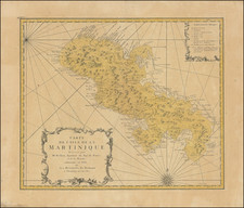 Martinique Map By Homann Heirs