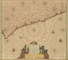 West Africa Map By Johannes Van Keulen