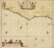 West Africa Map By Johannes Van Keulen