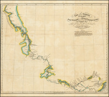 (Canada - Franklin Overland Expedition) Route of the Expedition A.D. 1825, From Fort William to the Saskatchawan River, Surveyed by Liut G. Back & Mr. E. N. Kendall . . . By Sir John Franklin / Ed Kendall