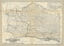 California Map By Automobile Club of Southern California