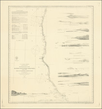 Oregon and California Map By United States Coast Survey