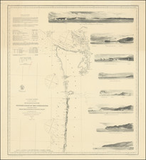 Oregon and Washington Map By United States Coast Survey