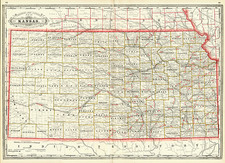 Midwest Map By George F. Cram