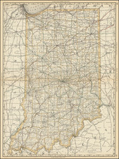 Indiana By Rand McNally & Company