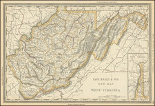 West Virginia Map By Rand McNally & Company