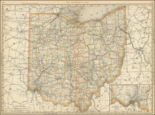 Ohio Map By Rand McNally & Company