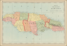 Map of the Island of Jamaica