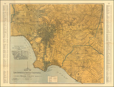 Los Angeles Map By Rand McNally & Company