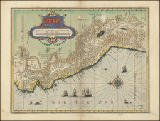 Peru & Ecuador Map By Willem Janszoon Blaeu