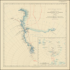 Southern Hemisphere and Polar Maps Map By Royal Geographical Society