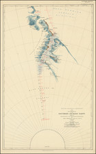 Southern Hemisphere and Polar Maps Map By Royal Geographical Society