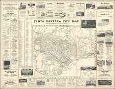 Other California Cities Map By Santa Barbara Star