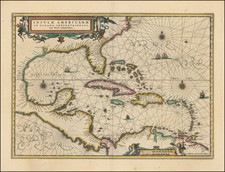 South, Southeast, Caribbean and Central America Map By Jan Jansson