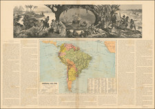 South America Map By Jose Pilar Morales / Astort Hermanos