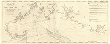 New England and Massachusetts Map By Mount & Page