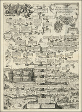 [ Genealogy of the English Monarchy ]  Reges Angliae Inclijto ac Potentiss By Antonio Albizzi