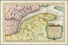 Eastern Canada Map By Jacques Nicolas Bellin