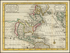 North America and California as an Island Map By Jan De Lat