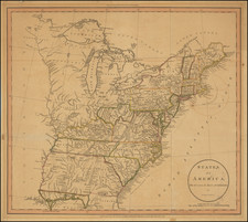 United States Map By John Russell