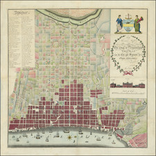Pennsylvania and Philadelphia Map By Antoine Pierre Folie
