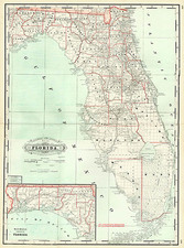 Southeast Map By George F. Cram