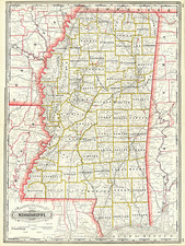 South Map By George F. Cram