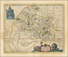 China Map By Johannes Blaeu