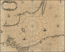 Poland, Sweden and Norddeutschland Map By Anthonie (Theunis)   Jacobsz