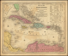 Caribbean Map By Sherman & Smith