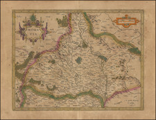 Czech Republic & Slovakia Map By  Gerard Mercator