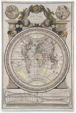 World and Globes & Instruments Map By A. Duplessis