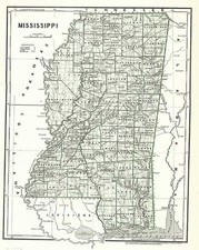 South Map By Sidney Morse  &  Samuel Breese