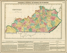 South Map By Henry Charles Carey  &  Isaac Lea