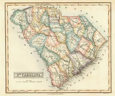 Southeast Map By Fielding Lucas Jr.