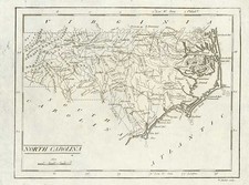 Southeast Map By Mathew Carey