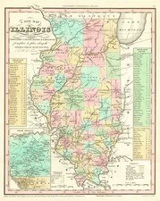 Midwest Map By Henry Schenk Tanner