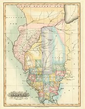 Midwest Map By Fielding Lucas Jr.